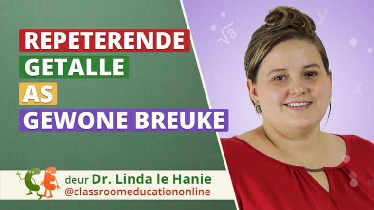 Repeterende getalle as gewone breuke