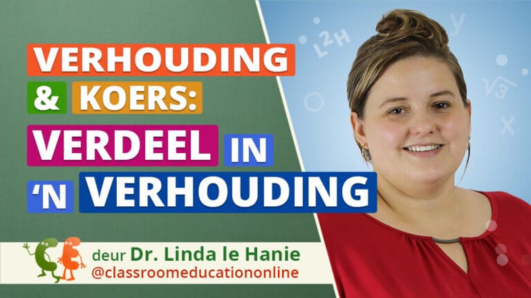 Verhouding en Koers - Verdeel in ‘n verhouding
