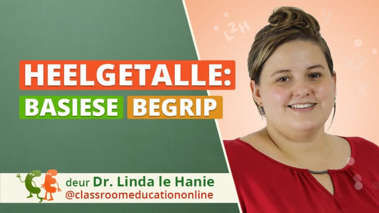 Heelgetalle - Basiese begrip Heelgetalle - Basiese begrip