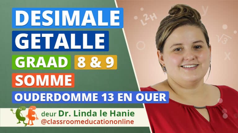 Desimale getalle - Graad 8 en 9 Somme