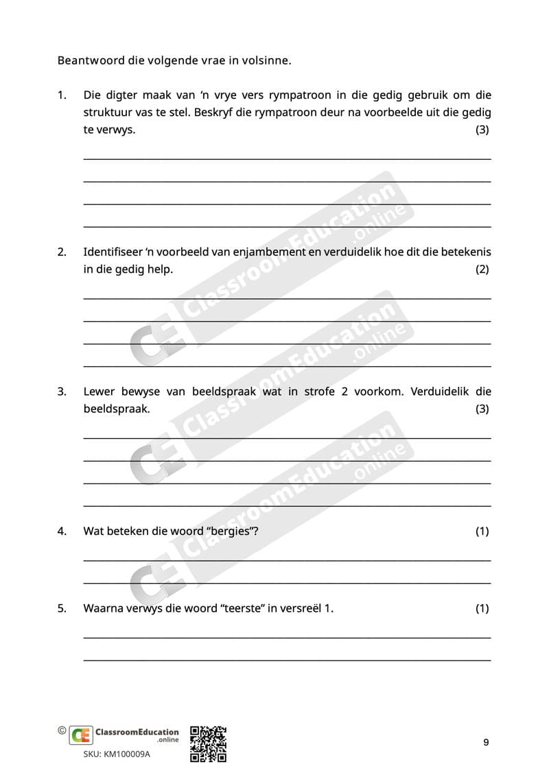 km100009a letterkunde gedig 10 km100009a letterkunde gedig 10